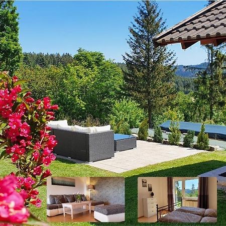 Moderne Ferienwohnung Mit Eigenem Garten Und Traumhaften Blick Wilhelmsthal Eksteriør bilde