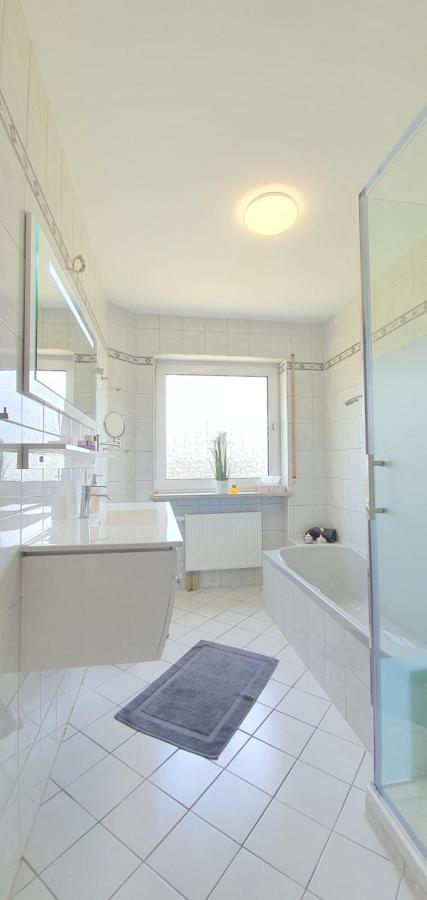 Moderne Ferienwohnung Mit Eigenem Garten Und Traumhaften Blick Wilhelmsthal Eksteriør bilde