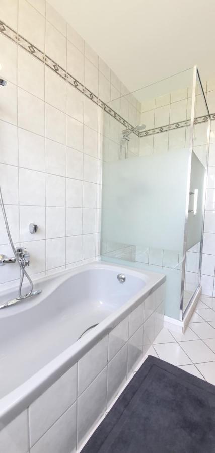 Moderne Ferienwohnung Mit Eigenem Garten Und Traumhaften Blick Wilhelmsthal Eksteriør bilde