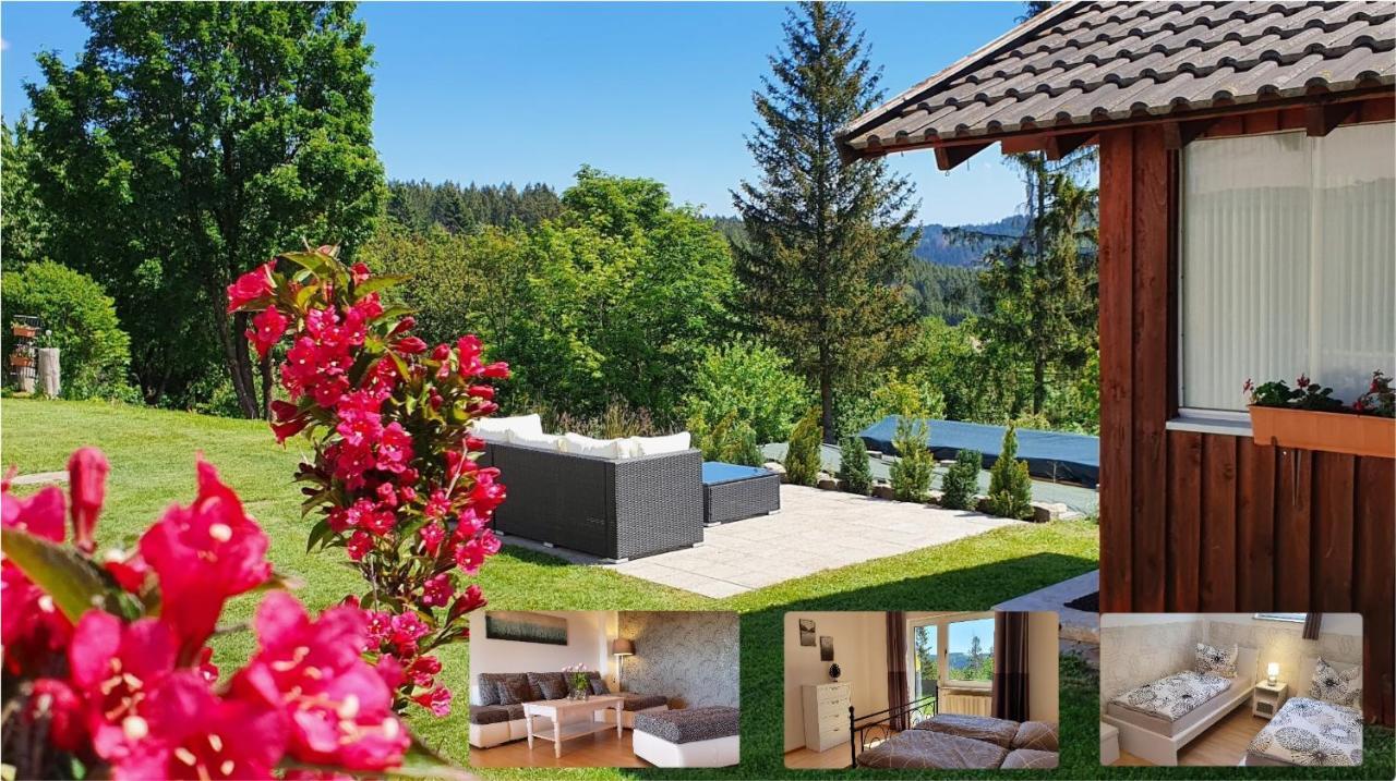 Moderne Ferienwohnung Mit Eigenem Garten Und Traumhaften Blick Wilhelmsthal Eksteriør bilde