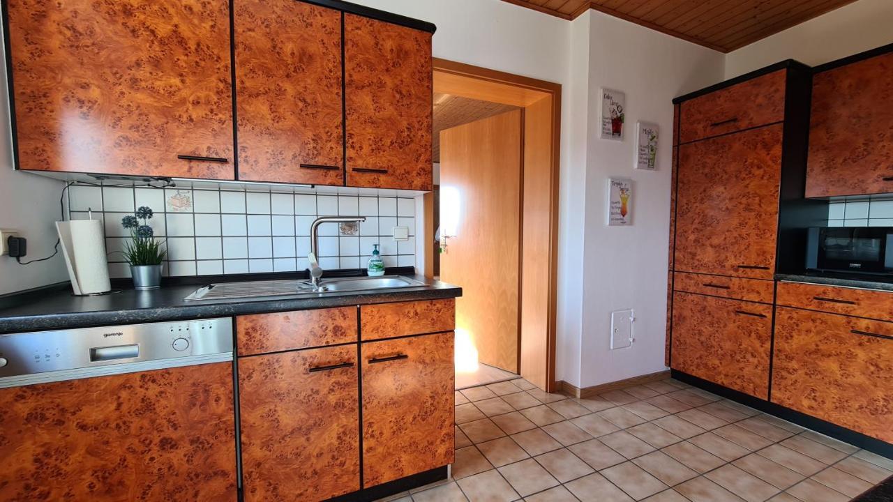 Moderne Ferienwohnung Mit Eigenem Garten Und Traumhaften Blick Wilhelmsthal Eksteriør bilde